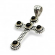 Pendentif Argent 925, Laiton et Onyx