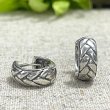 silver earrings