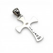 Sterling silver cross pendant