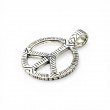 Sterling silver  Peace & Love  Pendant