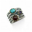 CORNALINE, TURQUOISE, AMETHYSTE