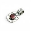 FACETED RED GARNET